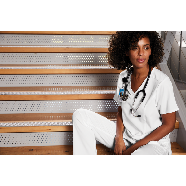 Wink® Premiere Flex™ V-Neck Ladies' Scrub Top