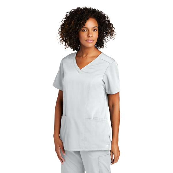 Wink® Premiere Flex™ V-Neck Ladies' Scrub Top
