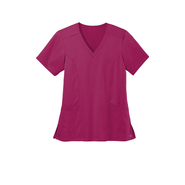 Wink® Premiere Flex™ V-Neck Ladies' Scrub Top