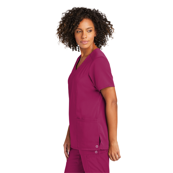 Wink® Premiere Flex™ V-Neck Ladies' Scrub Top