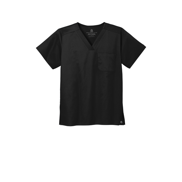 Wink® WorkFlex™ Chest Pocket V-Neck Unisex Top