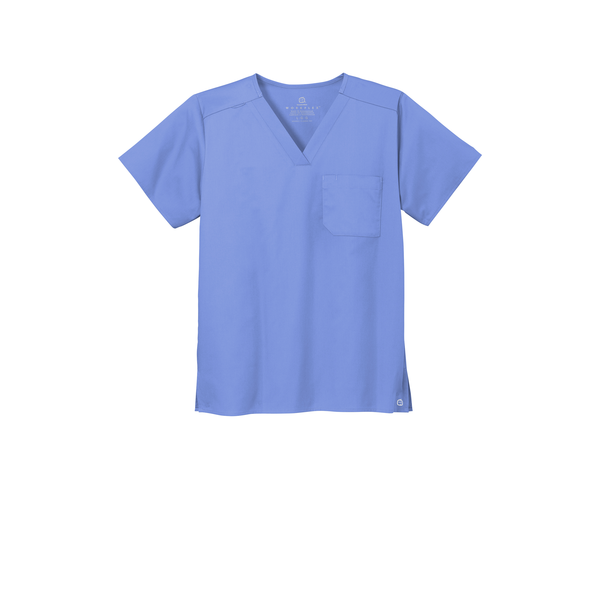 Wink® WorkFlex™ Chest Pocket V-Neck Unisex Top