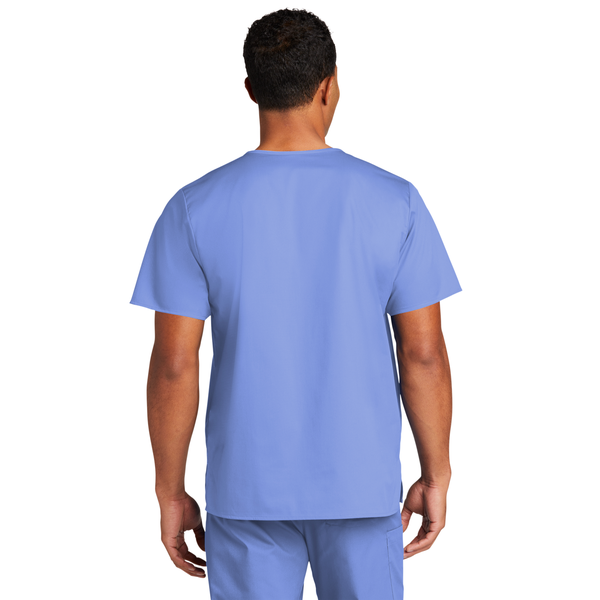 Wink® WorkFlex™ Chest Pocket V-Neck Unisex Top