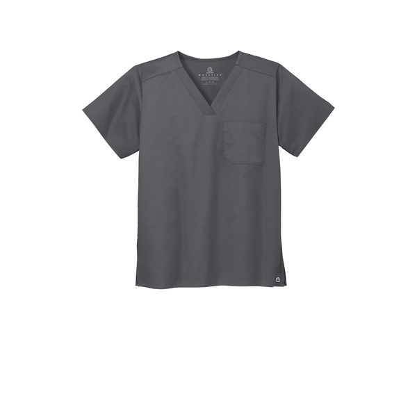 Wink® WorkFlex™ Chest Pocket V-Neck Unisex Top