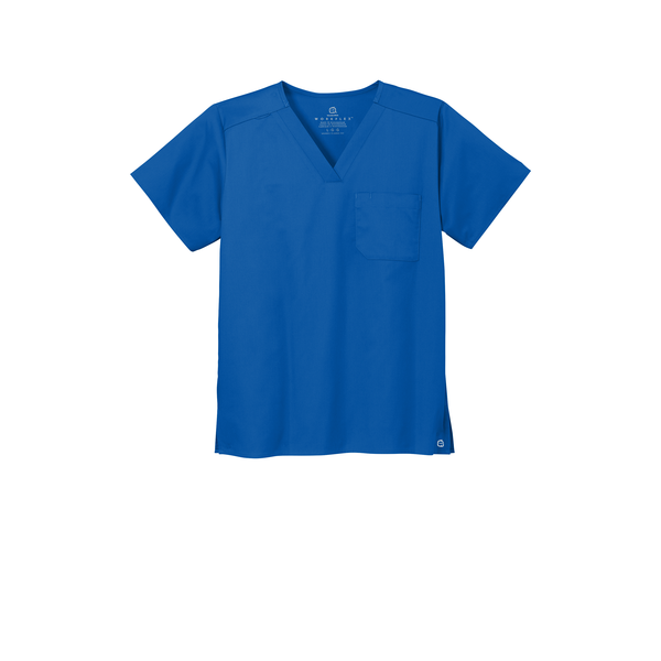 Wink® WorkFlex™ Chest Pocket V-Neck Unisex Top