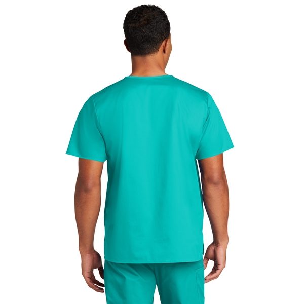 Wink® WorkFlex™ Chest Pocket V-Neck Unisex Top