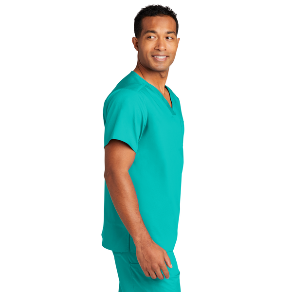 Wink® WorkFlex™ Chest Pocket V-Neck Unisex Top