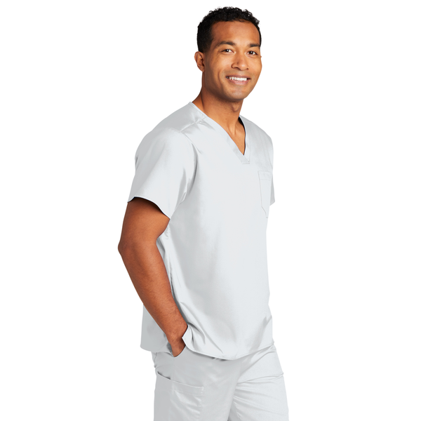 Wink® WorkFlex™ Chest Pocket V-Neck Unisex Top