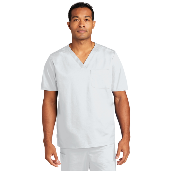 Wink® WorkFlex™ Chest Pocket V-Neck Unisex Top
