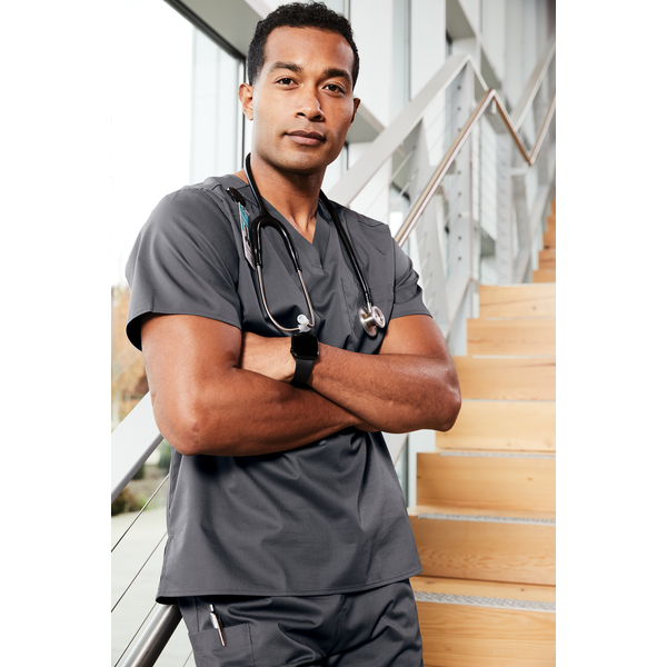 Wink® WorkFlex™ Chest Pocket V-Neck Unisex Top