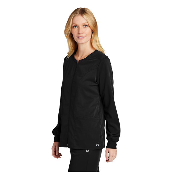Wink® Premiere Flex™ Full Zip Ladies' Scrub Jacket