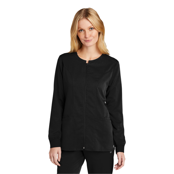 Wink® Premiere Flex™ Full Zip Ladies' Scrub Jacket