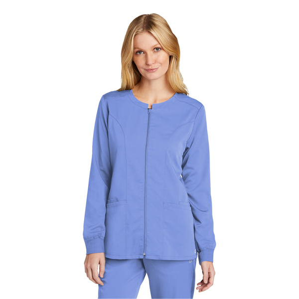 Wink® Premiere Flex™ Full Zip Ladies' Scrub Jacket