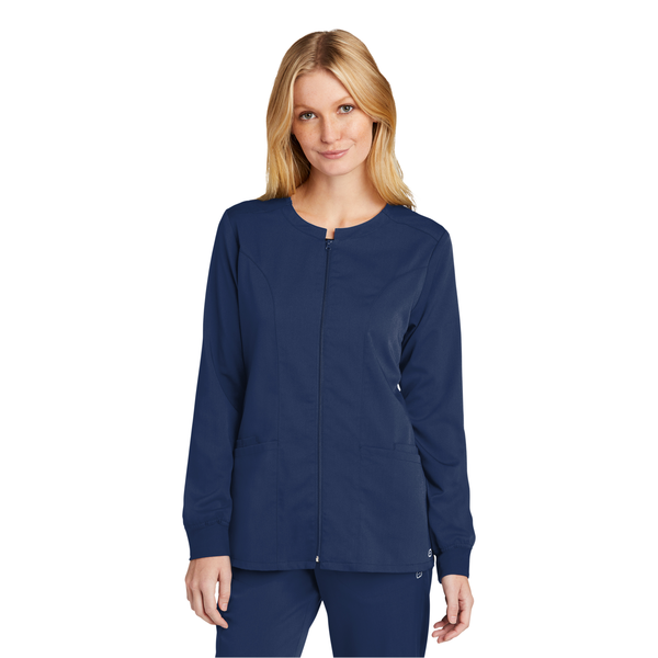 Wink® Premiere Flex™ Full Zip Ladies' Scrub Jacket