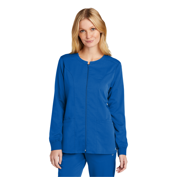 Wink® Premiere Flex™ Full Zip Ladies' Scrub Jacket