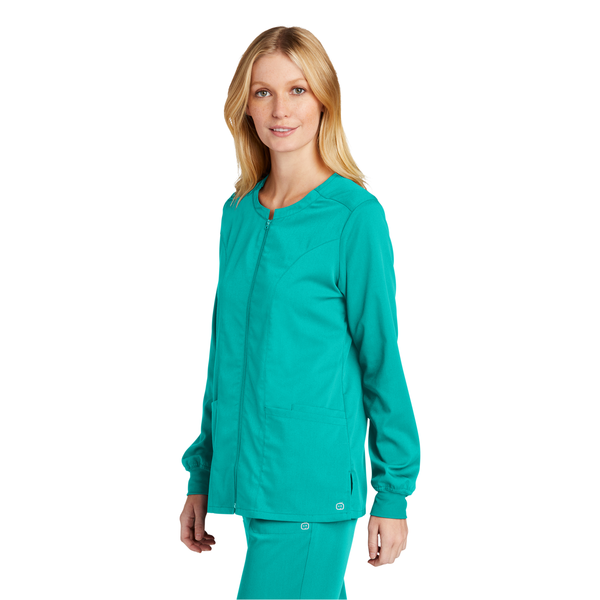 Wink® Premiere Flex™ Full Zip Ladies' Scrub Jacket
