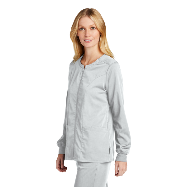 Wink® Premiere Flex™ Full Zip Ladies' Scrub Jacket
