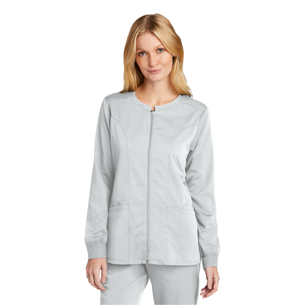 Wink® Premiere Flex™ Full Zip Ladies' Scrub Jacket