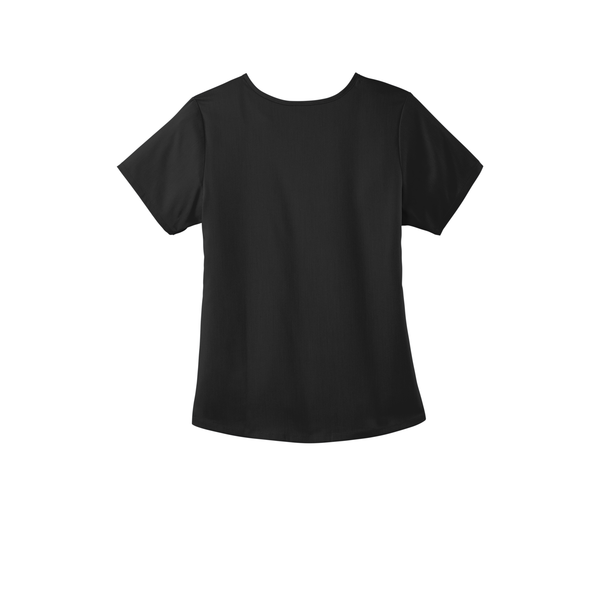 Wink® Premiere Flex™ Mock Wrap Ladies' Scrub Top