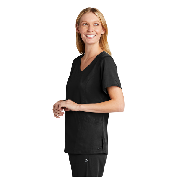 Wink® Premiere Flex™ Mock Wrap Ladies' Scrub Top