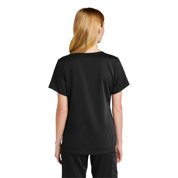 Wink® Premiere Flex™ Mock Wrap Ladies' Scrub Top