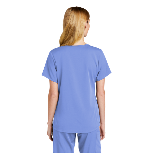 Wink® Premiere Flex™ Mock Wrap Ladies' Scrub Top
