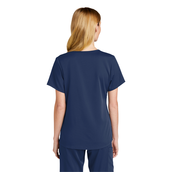 Wink® Premiere Flex™ Mock Wrap Ladies' Scrub Top