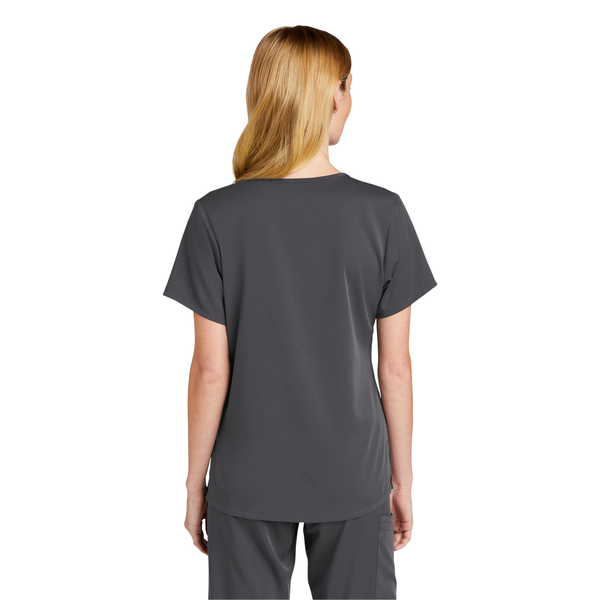 Wink® Premiere Flex™ Mock Wrap Ladies' Scrub Top