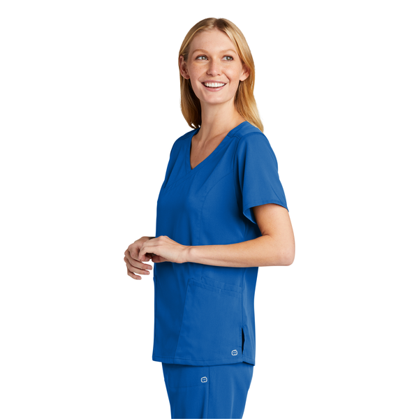 Wink® Premiere Flex™ Mock Wrap Ladies' Scrub Top
