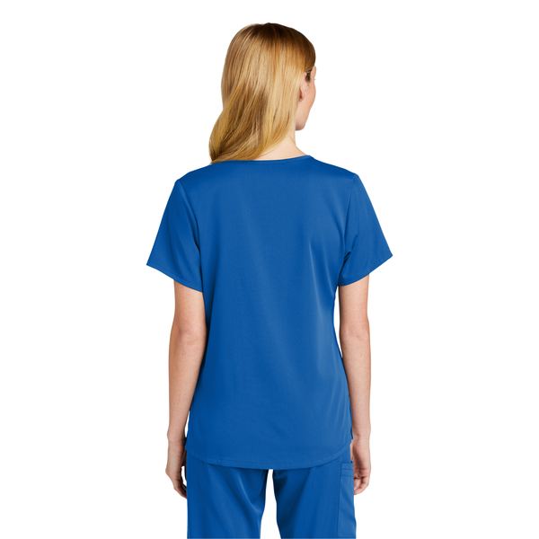 Wink® Premiere Flex™ Mock Wrap Ladies' Scrub Top