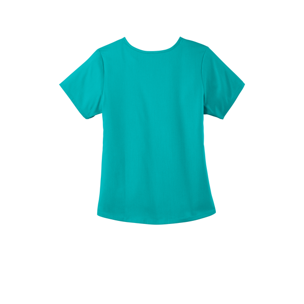 Wink® Premiere Flex™ Mock Wrap Ladies' Scrub Top
