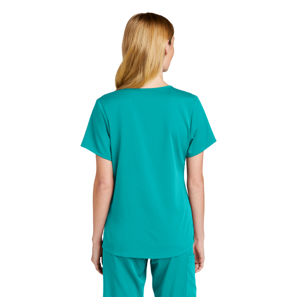 Wink® Premiere Flex™ Mock Wrap Ladies' Scrub Top