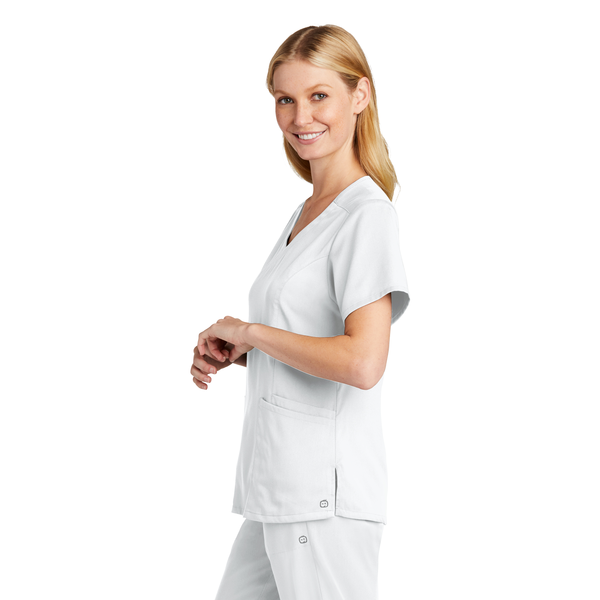 Wink® Premiere Flex™ Mock Wrap Ladies' Scrub Top