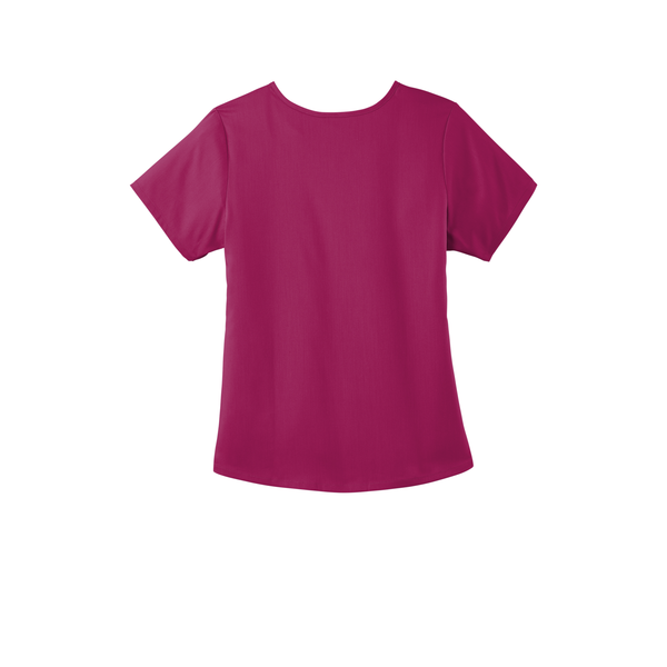 Wink® Premiere Flex™ Mock Wrap Ladies' Scrub Top