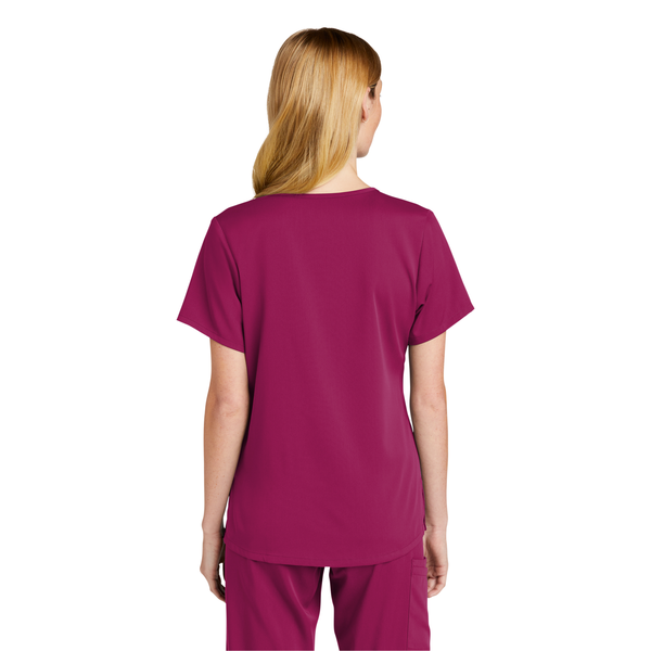 Wink® Premiere Flex™ Mock Wrap Ladies' Scrub Top