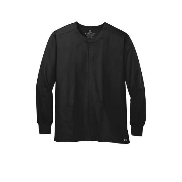 Wink® WorkFlex™ Snap-Front Unisex Scrub Jacket