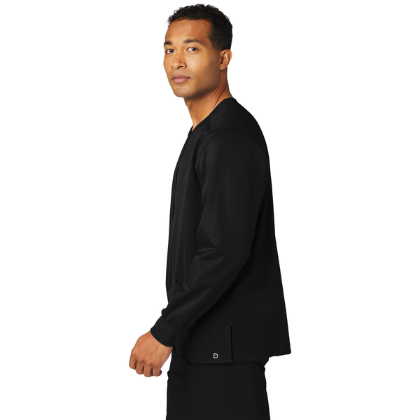 Wink® WorkFlex™ Snap-Front Unisex Scrub Jacket
