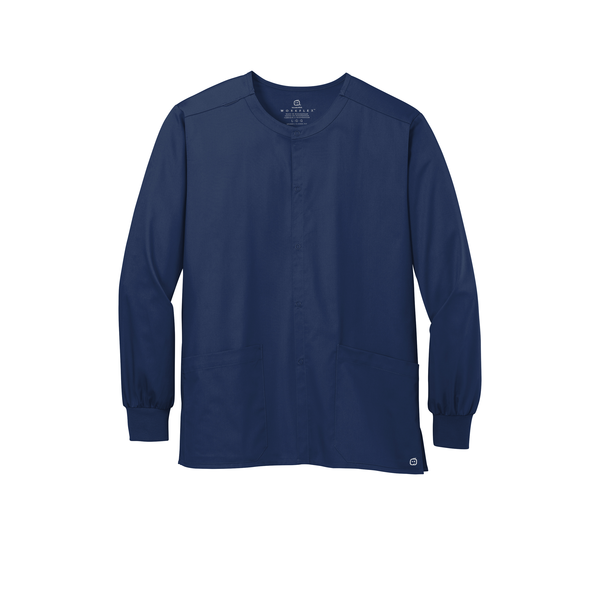 Wink® WorkFlex™ Snap-Front Unisex Scrub Jacket