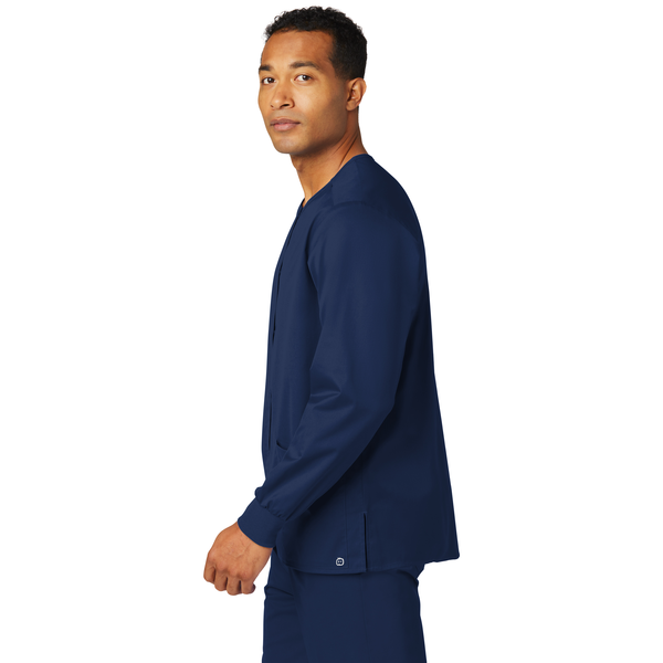 Wink® WorkFlex™ Snap-Front Unisex Scrub Jacket