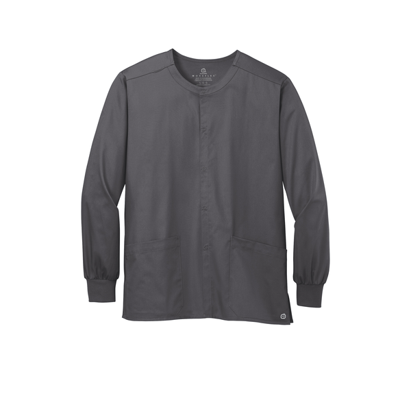 Wink® WorkFlex™ Snap-Front Unisex Scrub Jacket