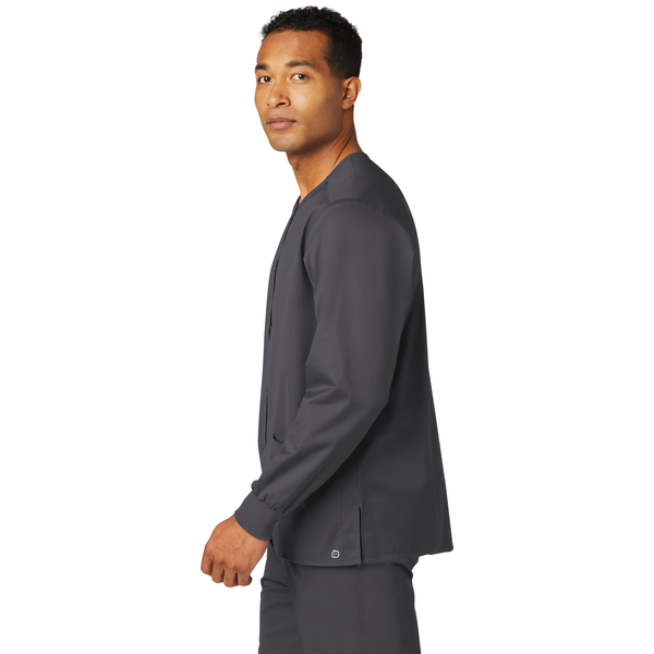 Wink® WorkFlex™ Snap-Front Unisex Scrub Jacket