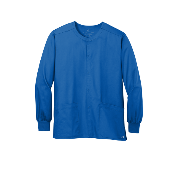 Wink® WorkFlex™ Snap-Front Unisex Scrub Jacket