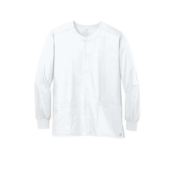 Wink® WorkFlex™ Snap-Front Unisex Scrub Jacket