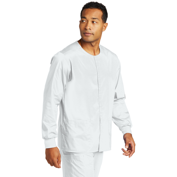 Wink® WorkFlex™ Snap-Front Unisex Scrub Jacket