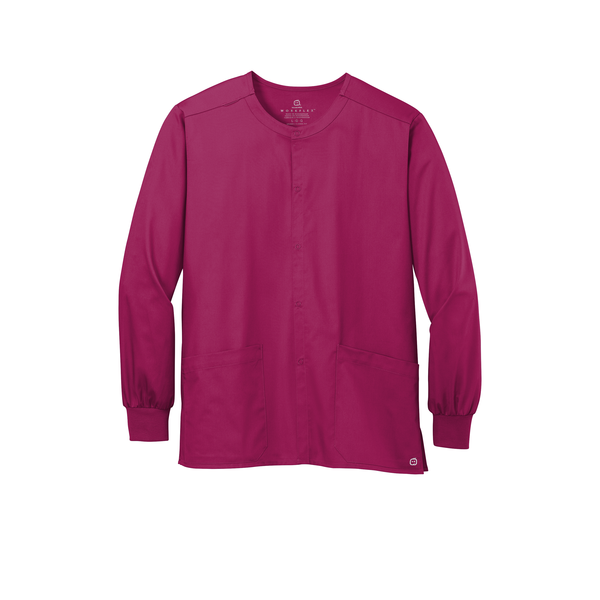 Wink® WorkFlex™ Snap-Front Unisex Scrub Jacket