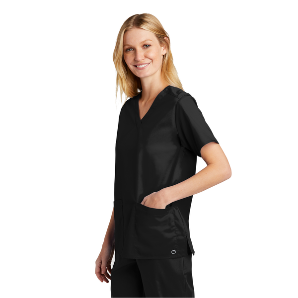 Wink® WorkFlex™ V-Neck Ladies' Scrub Top