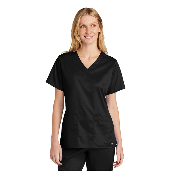 Wink® WorkFlex™ V-Neck Ladies' Scrub Top