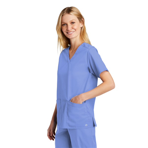 Wink® WorkFlex™ V-Neck Ladies' Scrub Top