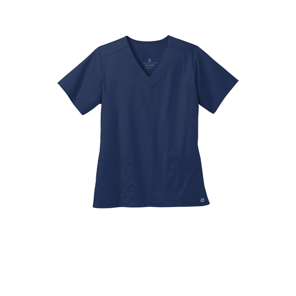 Wink® WorkFlex™ V-Neck Ladies' Scrub Top