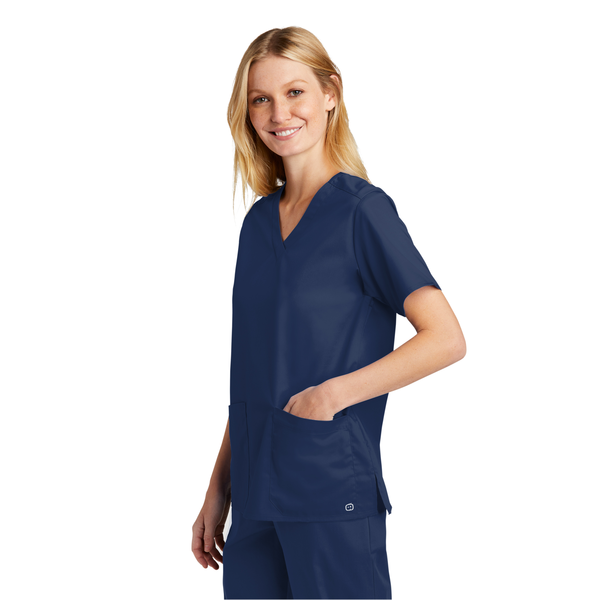 Wink® WorkFlex™ V-Neck Ladies' Scrub Top